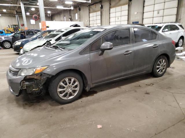 HONDA CIVIC LX 2012 with VIN 19XFB2F51CE052817 - Photo from auction