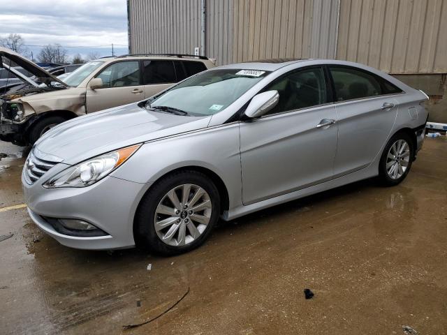 HYUNDAI SONATA SE 2014 with VIN 5NPEC4AC3EH928098 - Photo from auction