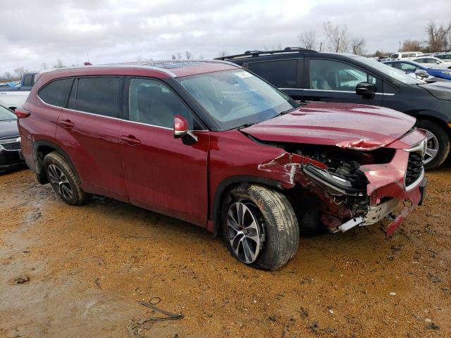 Photo 4 from auction – 2020 TOYOTA HIGHLANDER with VIN 5TDGZRBH3LS519010