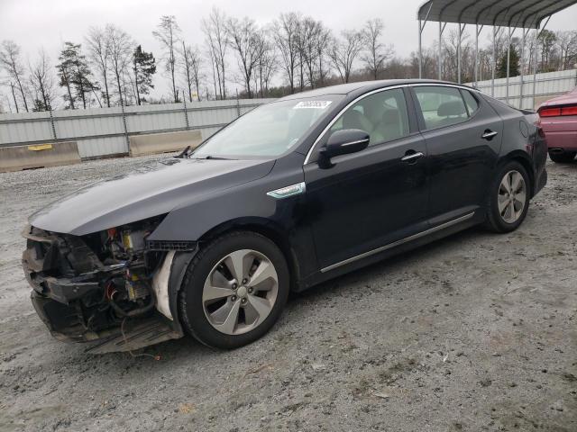 KIA OPTIMA HYB 2015 with VIN KNAGN4AD4F5090240 - Photo from auction