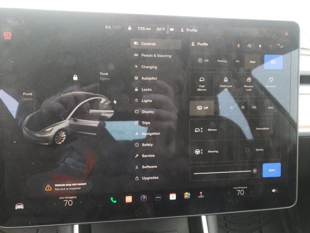 Photo 9 from auction – 2019 TESLA MODEL 3 with VIN 5YJ3E1EA9KF401931