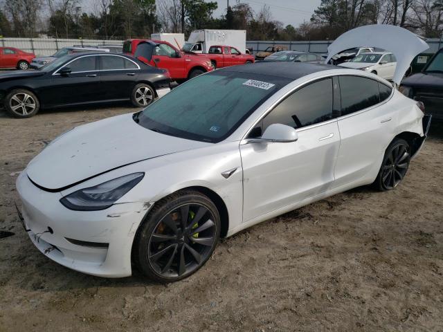 TESLA MODEL 3 2020 with VIN 5YJ3E1EA8LF740956 - Photo from auction