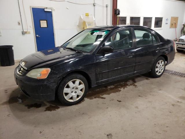 HONDA CIVIC EX 2003 with VIN 1HGES26773L002249 - Photo from auction
