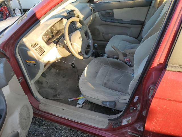 Photo 7 from auction – 2006 KIA SPECTRA with VIN KNAFE121265262246