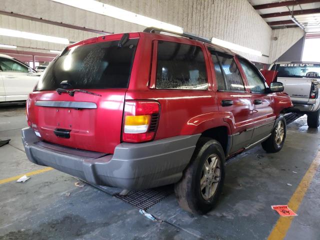 Photo 3 from auction – 2002 JEEP GRAND CHER with VIN 1J8GW48S42C225221