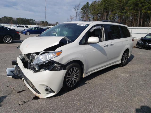 TOYOTA SIENNA XLE 2020 with VIN 5TDYZ3DC1LS040474 - Photo from auction