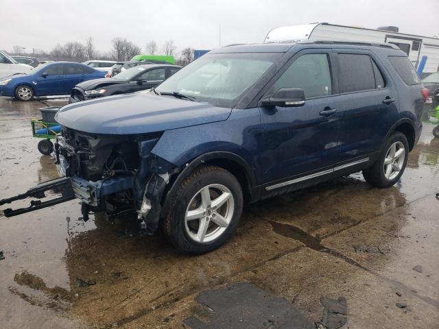 FORD EXPLORER X 2017 with VIN 1FM5K8D86HGA41617 - Photo from auction