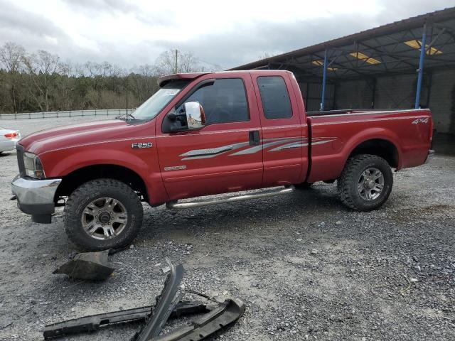 FORD F250 SUPER 2003 with VIN 1FTNX21P63ED04286 - Photo from auction