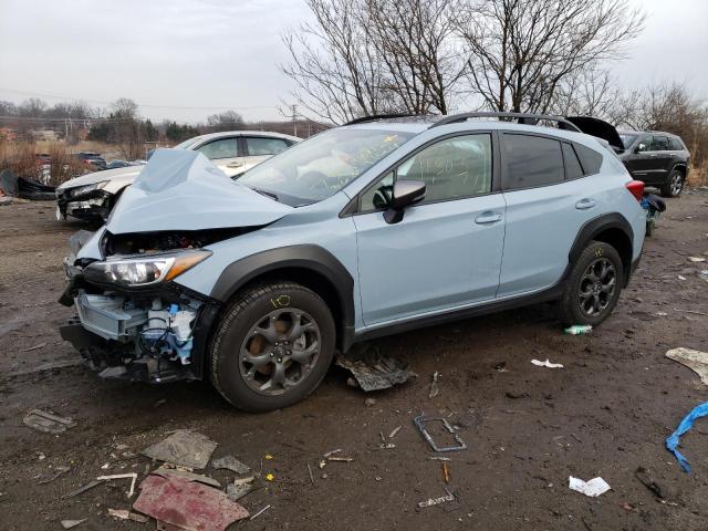 SUBARU CROSSTREK 2022 with VIN JF2GTHSC6NH216361 - Photo from auction