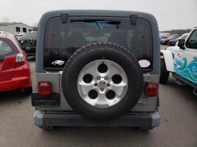 Photo 6 from auction – 2001 JEEP WRANGLER / with VIN 1J4FA29P41P364539