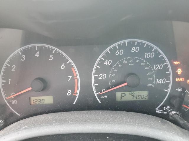 Photo 9 from auction – 2009 TOYOTA COROLLA BA with VIN 2T1BU40E39C047168