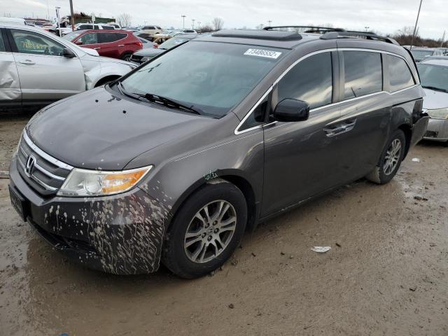 HONDA ODYSSEY EX 2011 with VIN 5FNRL5H63BB026715 - Photo from auction