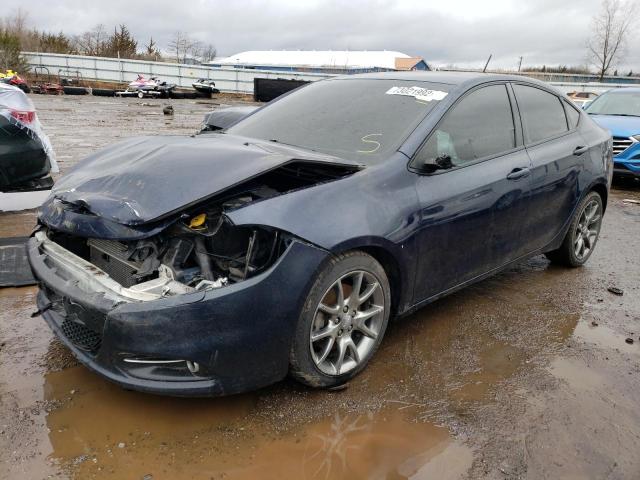 DODGE DART SXT 2014 with VIN 1C3CDFBB1ED878107 - Photo from auction