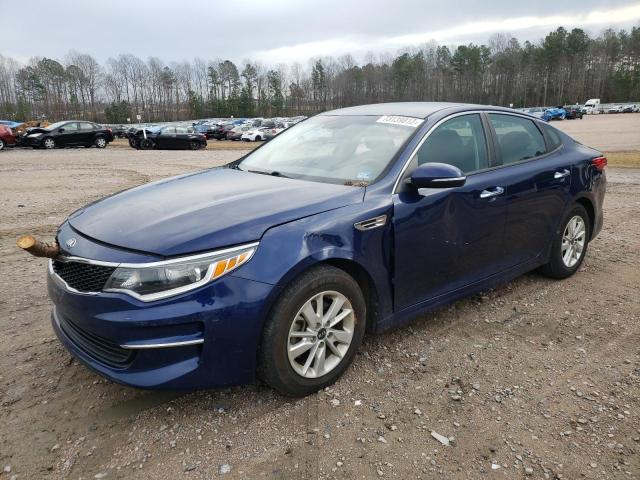 KIA OPTIMA LX 2018 with VIN 5XXGT4L30JG186853 - Photo from auction