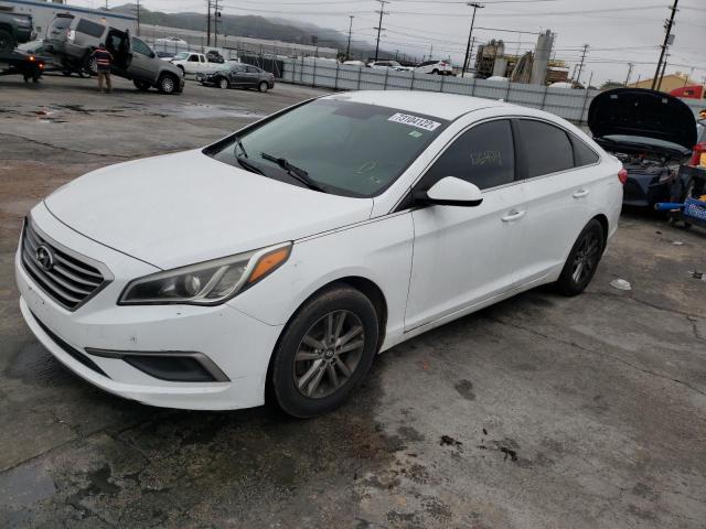 HYUNDAI SONATA SE 2016 with VIN 5NPE24AF8GH398436 - Photo from auction
