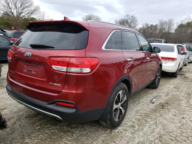 Photo 3 from auction – 2016 KIA SORENTO EX with VIN 5XYPHDA19GG145645