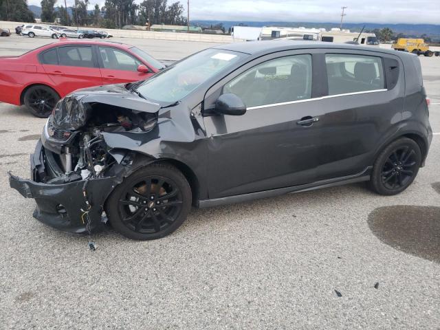 CHEVROLET SONIC PREM 2017 with VIN 1G1JF6SBXH4120812 - Photo from auction