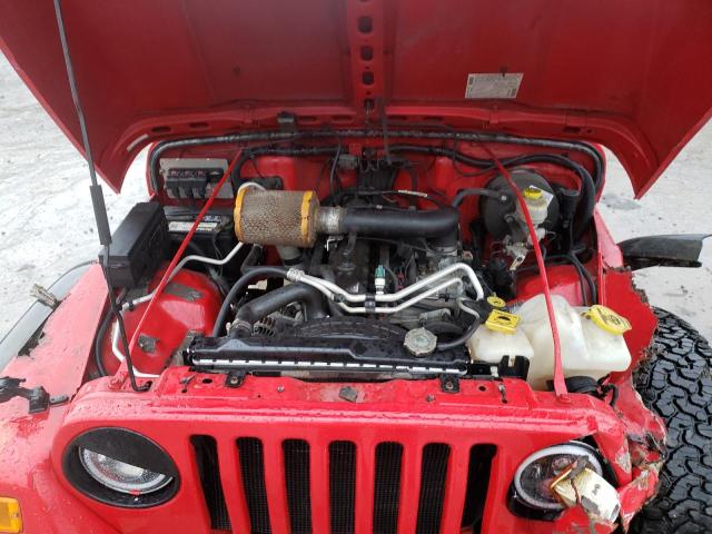 Photo 11 from auction – 2006 JEEP WRANGLER X with VIN 1J4FA39S26P734503