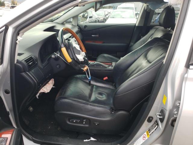 Photo 7 from auction – 2010 LEXUS RX 350 with VIN 2T2BK1BA3AC049629