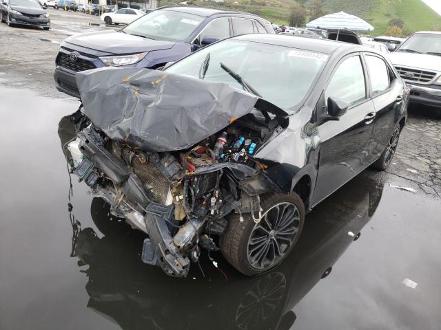 TOYOTA COROLLA L 2015 with VIN 5YFBURHEXFP358741 - Photo from auction