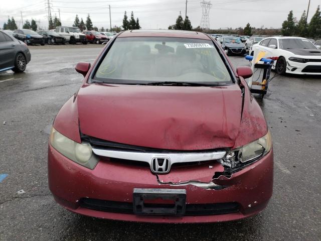 Photo 5 from auction – 2008 HONDA CIVIC 4D E with VIN 1HGFA16828L087258