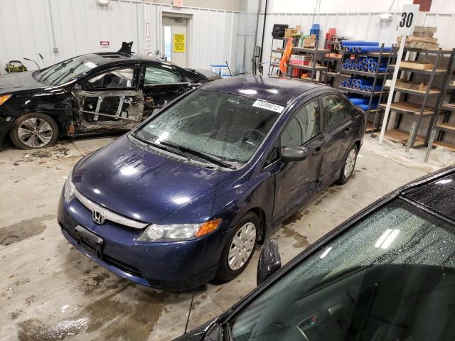 Photo 1 from auction – 2007 HONDA CIVIC DX with VIN 2HGFA16317H015970