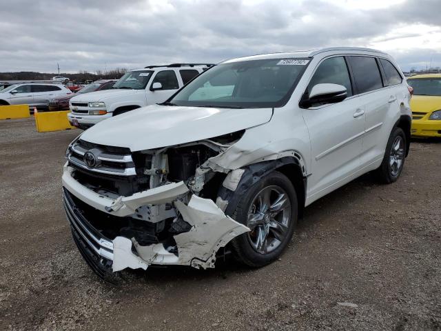 TOYOTA HIGHLANDER 2018 with VIN 5TDDZRFH4JS496833 - Photo from auction