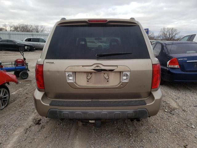 Photo 6 from auction – 2003 HONDA PILOT EX with VIN 2HKYF18403H618439