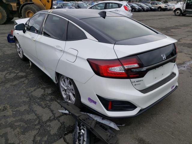 Photo 2 from auction – 2018 HONDA CLARITY with VIN JHMZC5F17JC024189