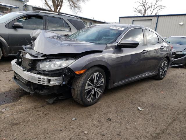 HONDA CIVIC EXL 2017 with VIN 19XFC1F73HE033590 - Photo from auction