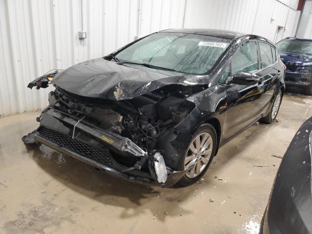 KIA FORTE EX 2014 with VIN KNAFX5A88E5195456 - Photo from auction