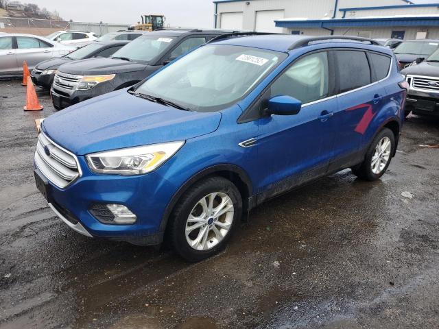 FORD ESCAPE SEL 2018 with VIN 1FMCU9HD8JUB43720 - Photo from auction