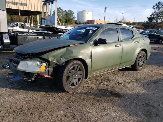 DODGE AVENGER SE 2012 with VIN 1C3CDZAB3CN173304 - Photo from auction