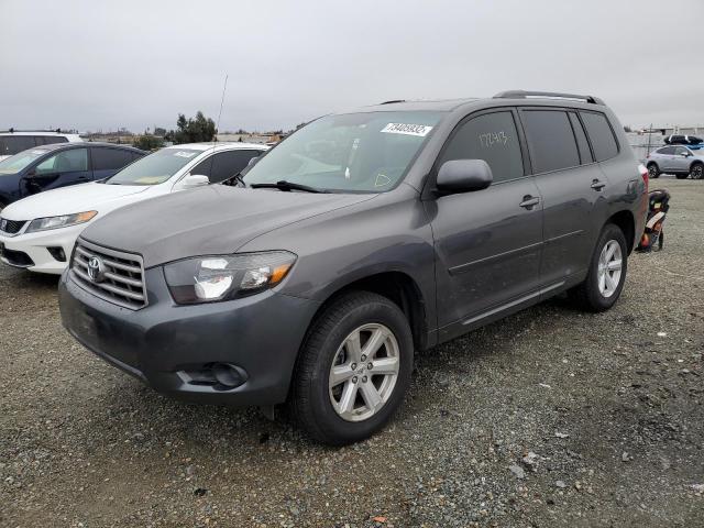 TOYOTA HIGHLANDER 2010 with VIN 5TDZK3EH1AS023447 - Photo from auction