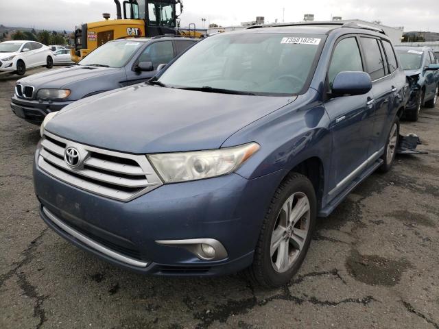 TOYOTA HIGHLANDER 2013 with VIN 5TDDK3EH6DS192930 - Photo from auction