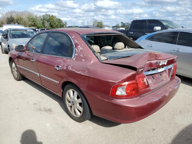 Photo 2 from auction – 2004 KIA OPTIMA LX with VIN KNAGD128745336195