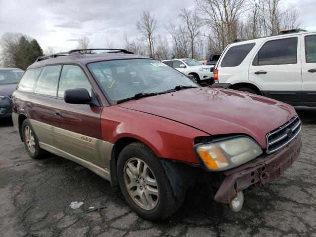 Photo 4 from auction – 2000 SUBARU LEGACY OUT with VIN 4S3BH6758Y6603762