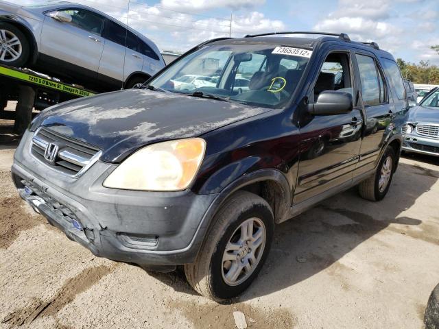 HONDA CR-V LX 2003 with VIN JHLRD78443C042656 - Photo from auction