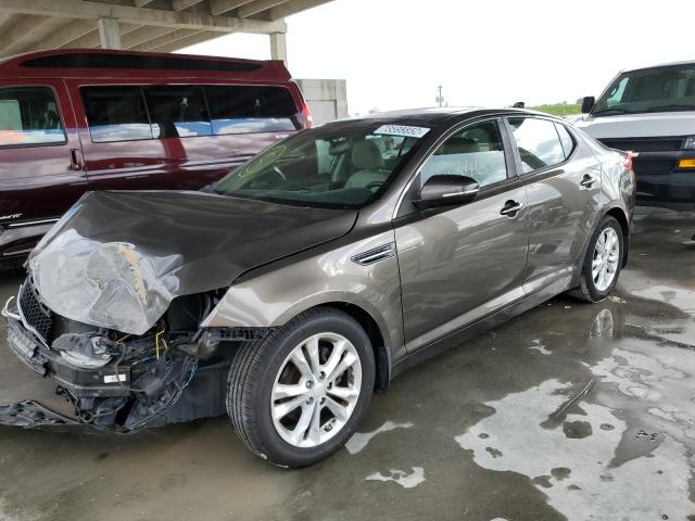 KIA OPTIMA EX 2013 with VIN 5XXGN4A73DG174832 - Photo from auction