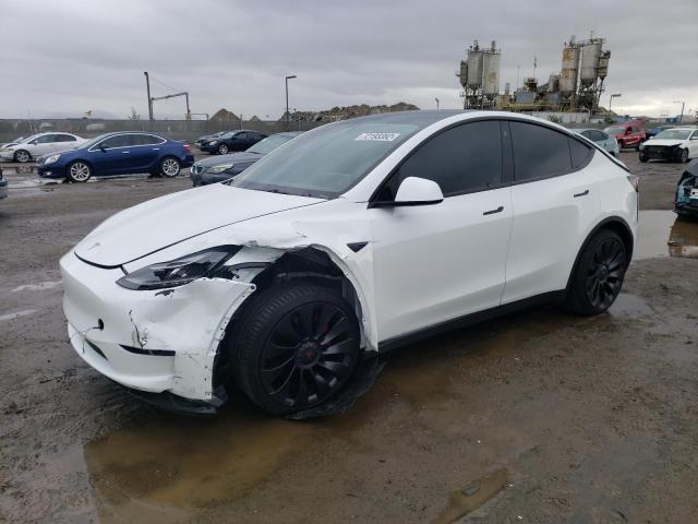 TESLA MODEL Y 2022 with VIN 7SAYGDEF5NF390463 - Photo from auction