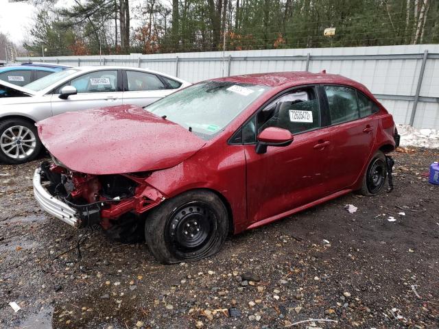 TOYOTA COROLLA LE 2022 with VIN 5YFEPMAE7NP299163 - Photo from auction