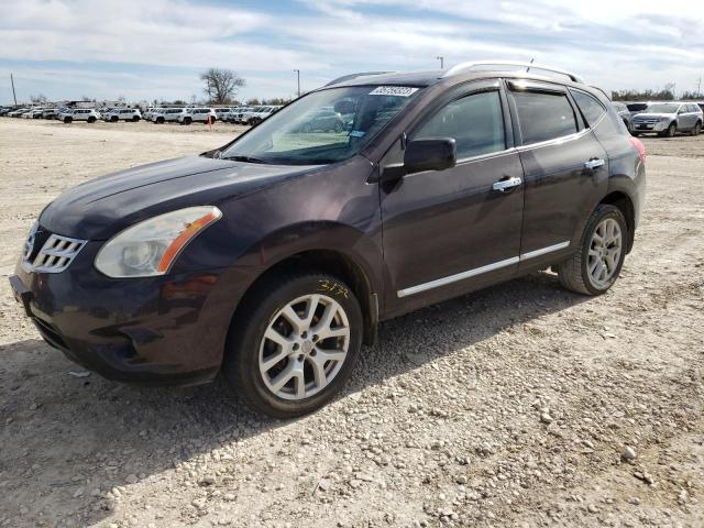 NISSAN ROGUE S 2013 with VIN JN8AS5MT5DW522386 - Photo from auction
