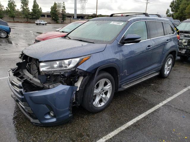 Photo 1 from auction – 2019 TOYOTA HIGHLANDER with VIN 5TDYZRFH9KS329029