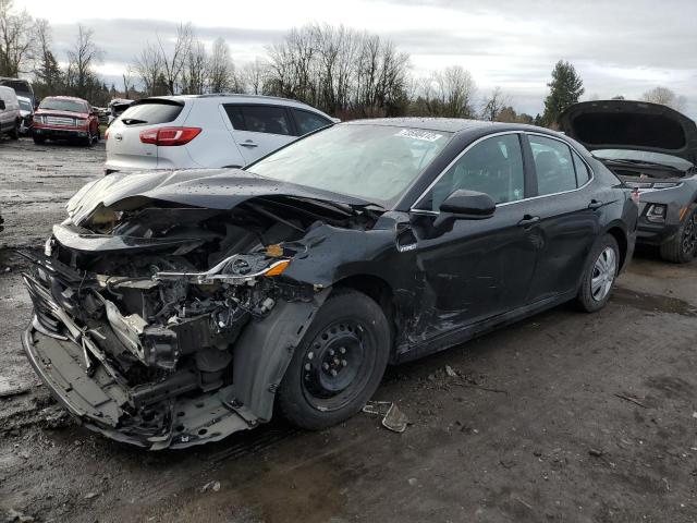 TOYOTA CAMRY LE 2020 with VIN 4T1C31AK3LU538677 - Photo from auction