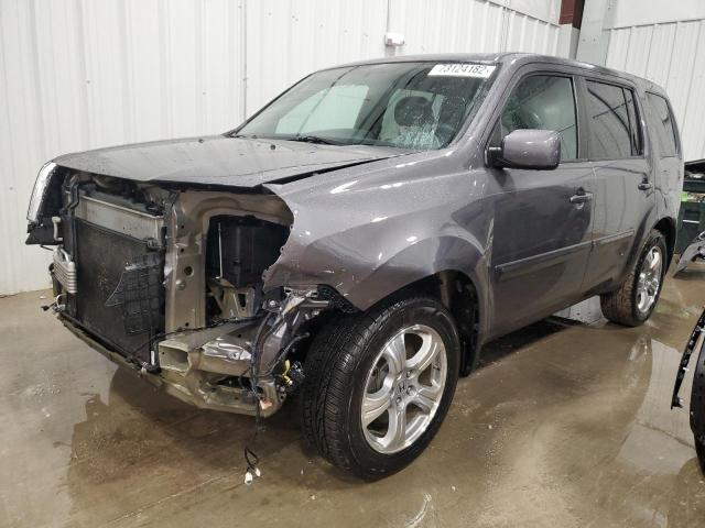HONDA PILOT EX 2015 with VIN 5FNYF4H43FB074684 - Photo from auction