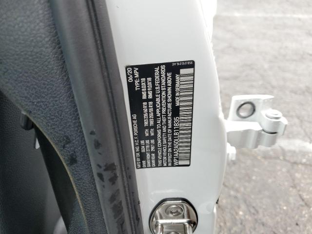 Photo 14 from auction – 2020 PORSCHE MACAN with VIN WP1AA2A50LLB11835