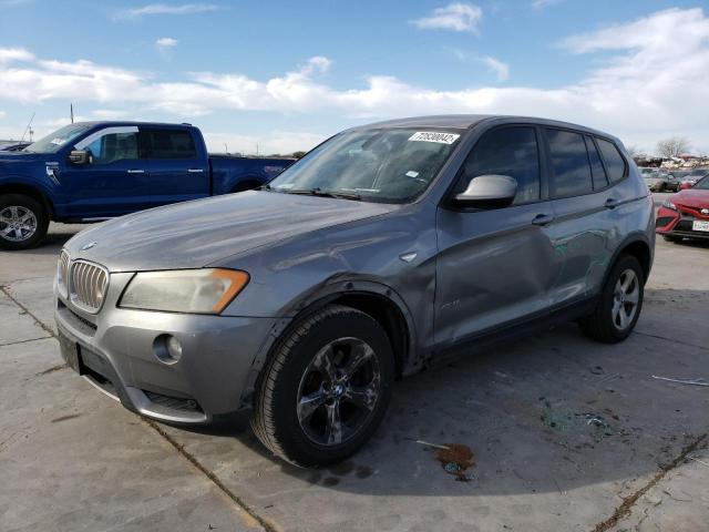 BMW X3 XDRIVE2 2011 with VIN 5UXWX5C53BL700430 - Photo from auction