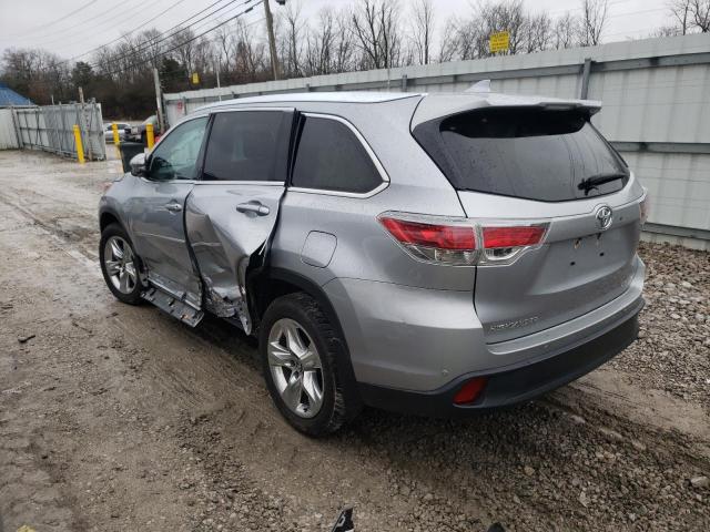Photo 2 from auction – 2016 TOYOTA HIGHLANDER with VIN 5TDDKRFH7GS288684