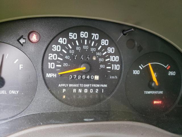 Photo 9 from auction – 1999 CHEVROLET LUMINA with VIN 2G1WL52M8X9179556