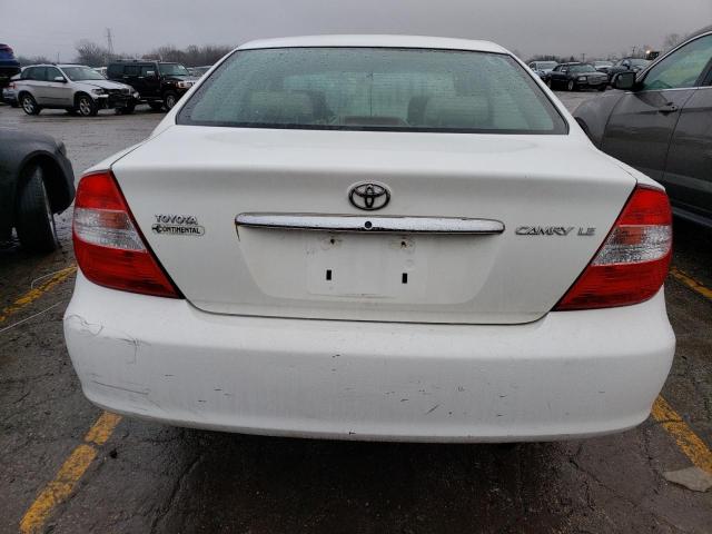 Photo 6 from auction – 2002 TOYOTA CAMRY LE with VIN 4T1BE32K12U013017